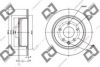 DJ PARTS BD1290 Brake Disc